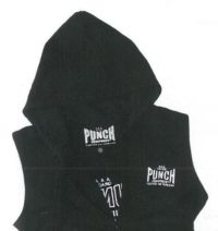 Punch Sleeveless Hoodie Unisex