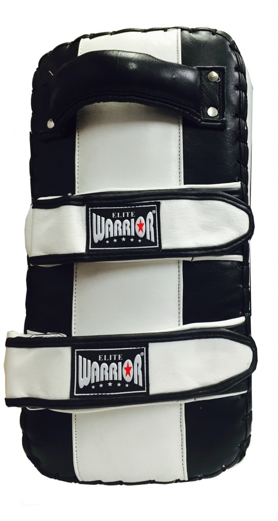 Warrior Elite Leather Straight Thai Pads - Giri Martial Arts Supplies