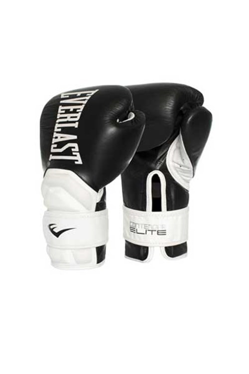 black and white everlast boxing gloves